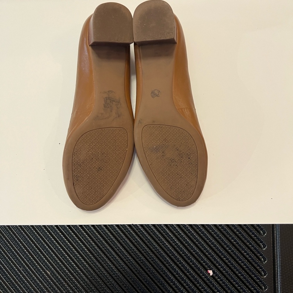 Tory Burch Women's Tan Heels Size 8.5M - Picture 9 of 14